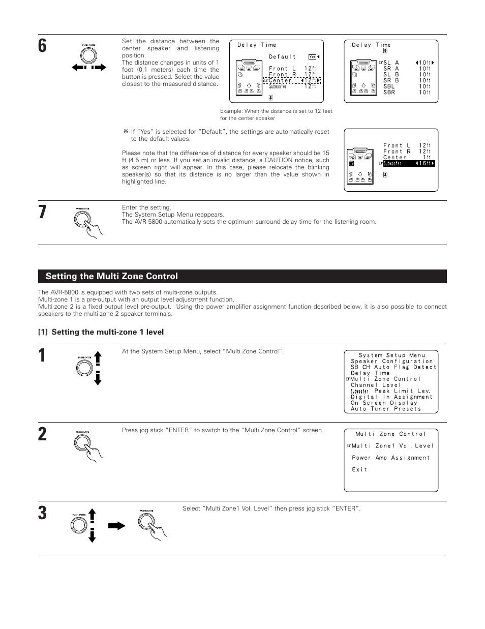 Denon AVR-5800 User Manual | Page 23 / 67