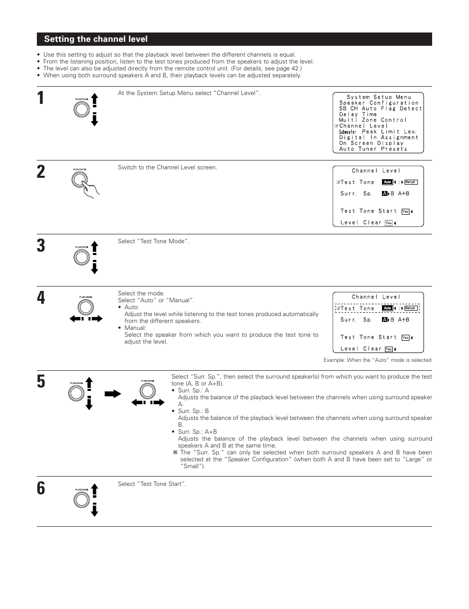 Denon AVR-5800 User Manual | Page 25 / 67