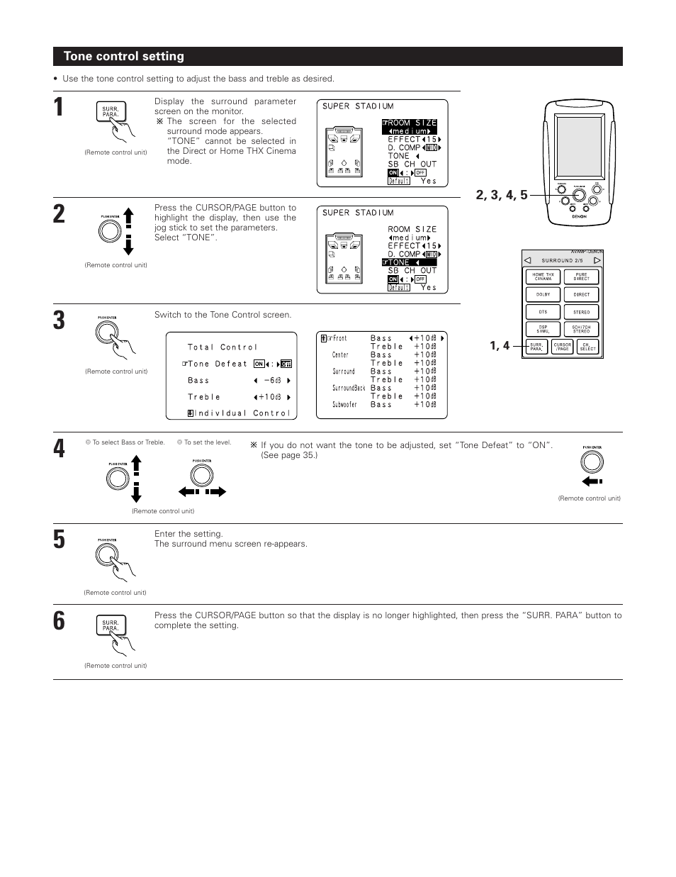 Denon AVR-5800 User Manual | Page 50 / 67