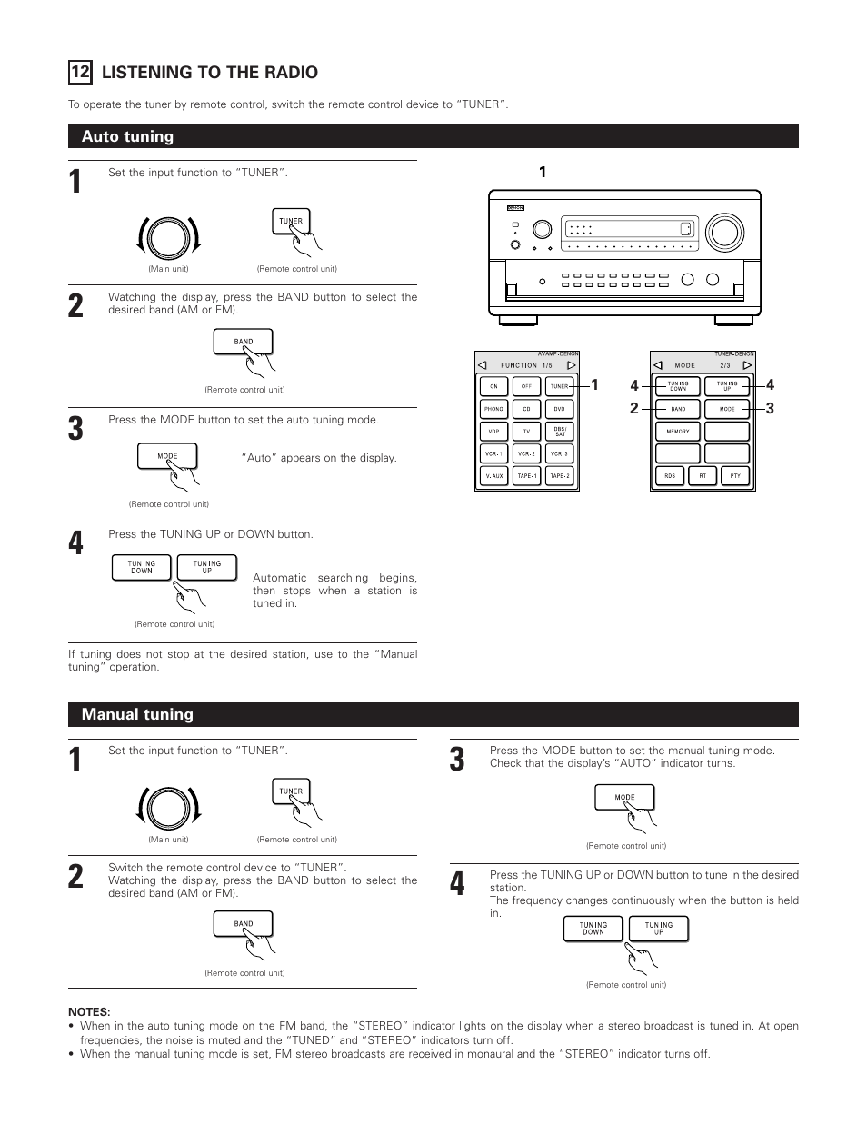 Denon AVR-5800 User Manual | Page 52 / 67