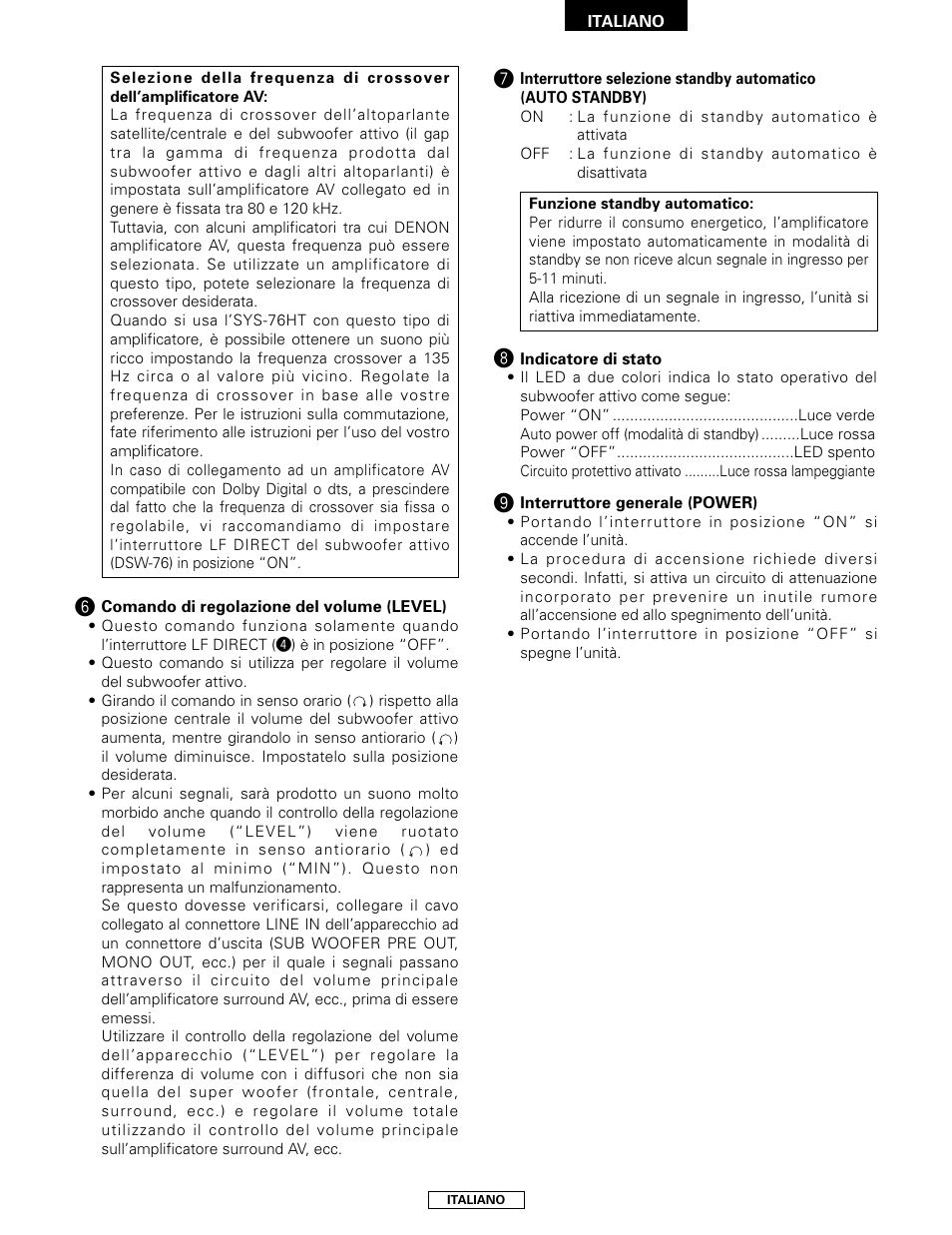 Denon SYS-76HT User Manual | Page 41 / 79