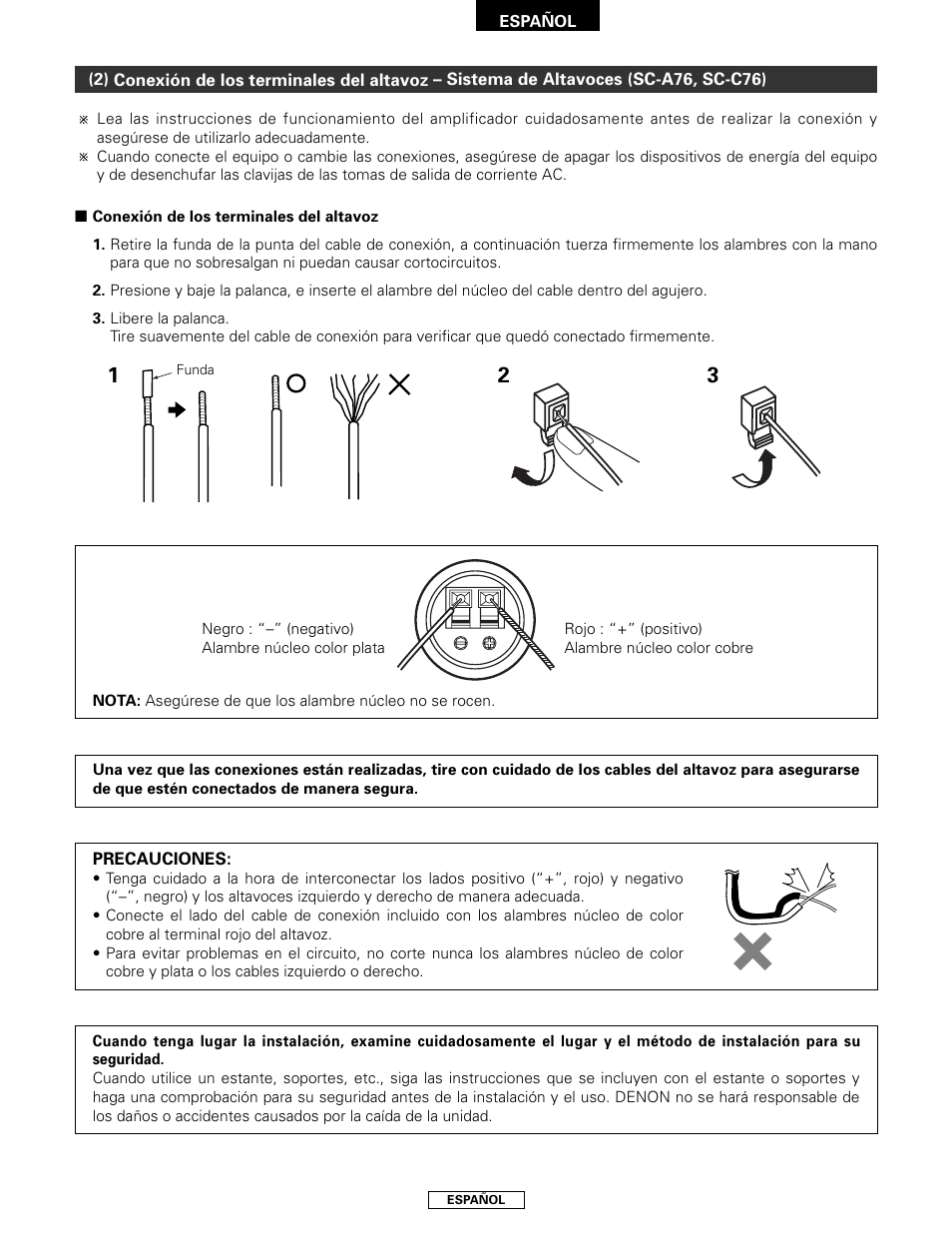 Denon SYS-76HT User Manual | Page 53 / 79
