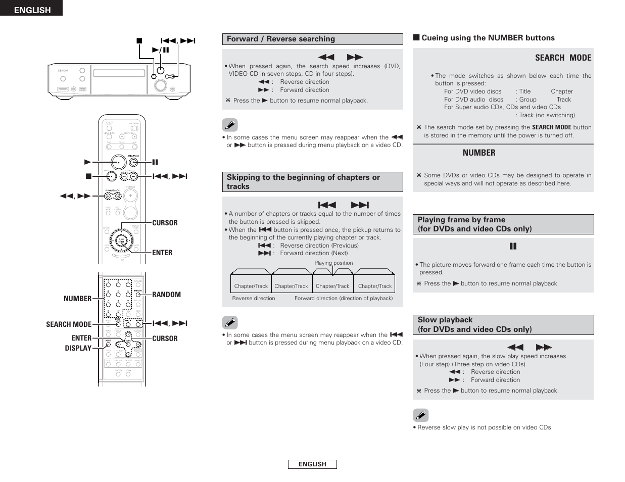 Denon S-301 User Manual | Page 24 / 148