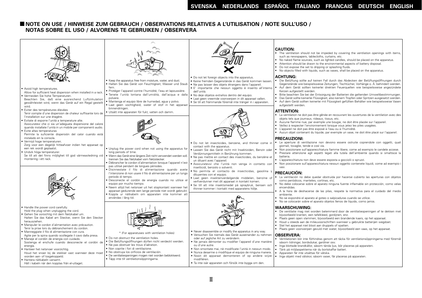 Denon DCD-700AE User Manual | Page 3 / 104