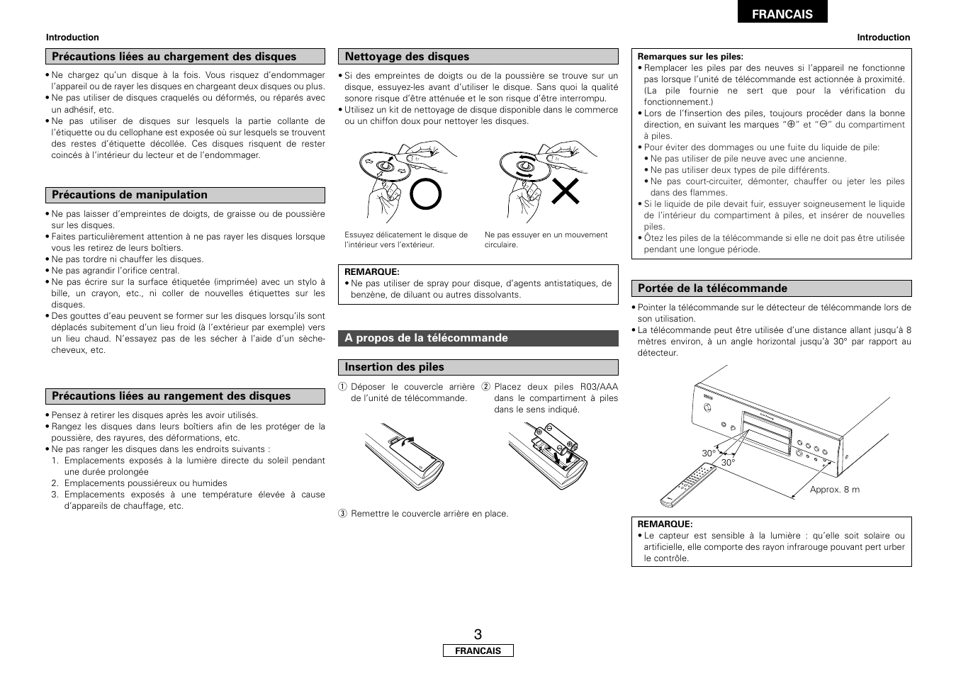 Denon DCD-700AE User Manual | Page 35 / 104