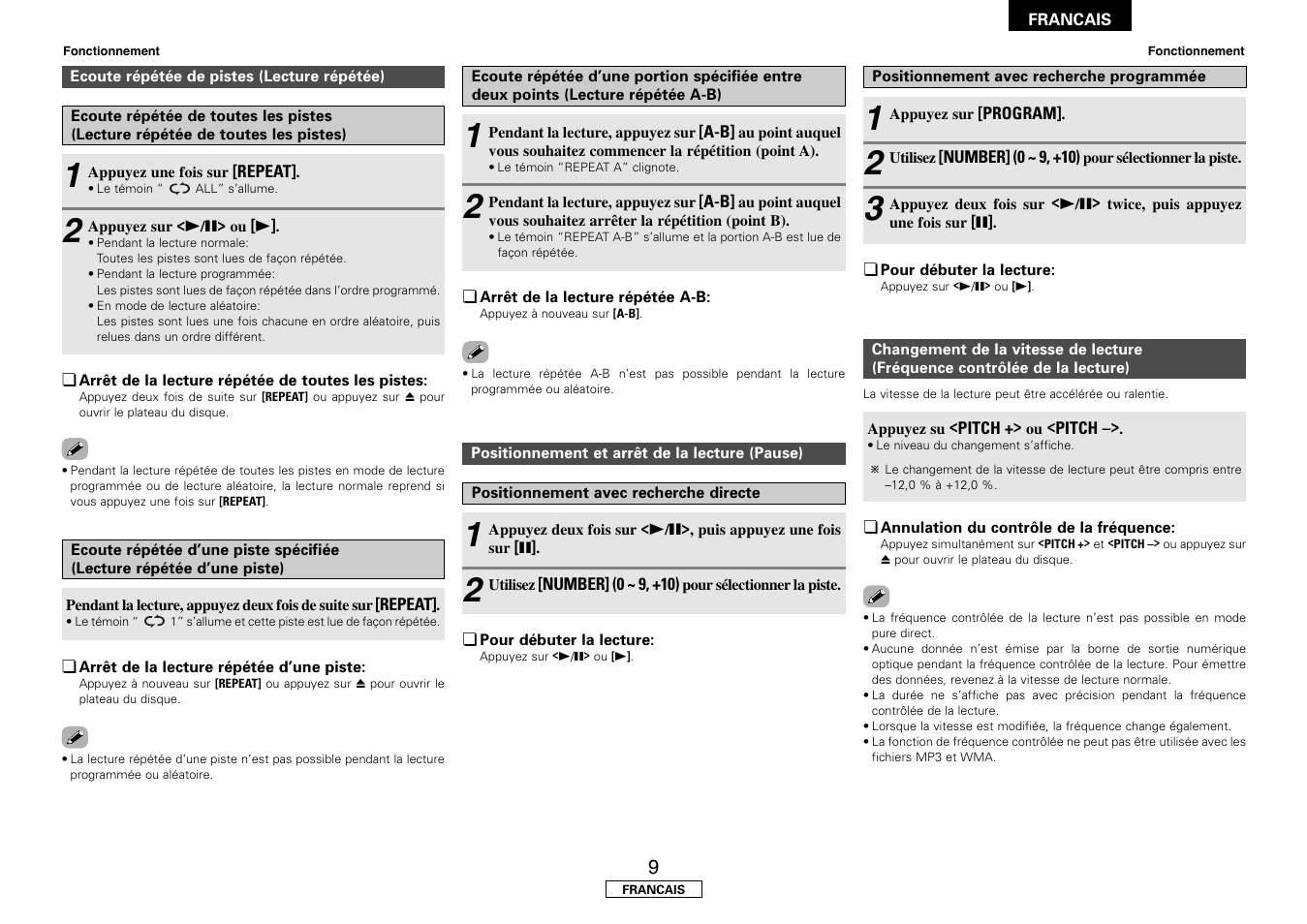 Denon DCD-700AE User Manual | Page 41 / 104