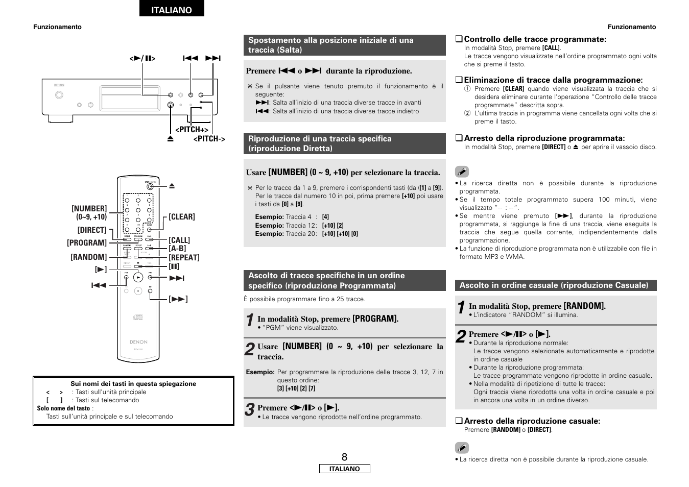 Denon DCD-700AE User Manual | Page 54 / 104