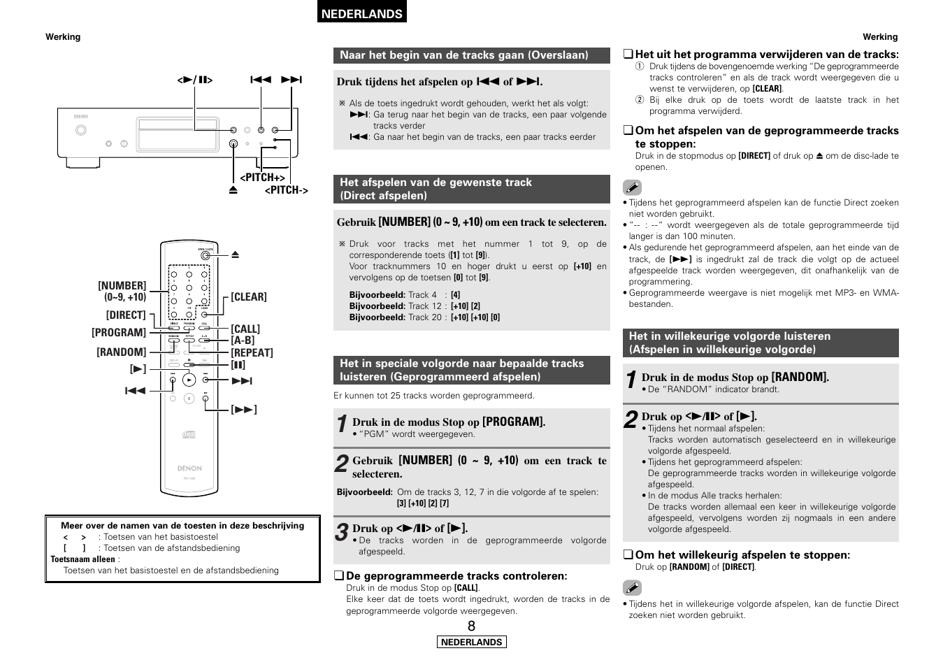 Denon DCD-700AE User Manual | Page 82 / 104
