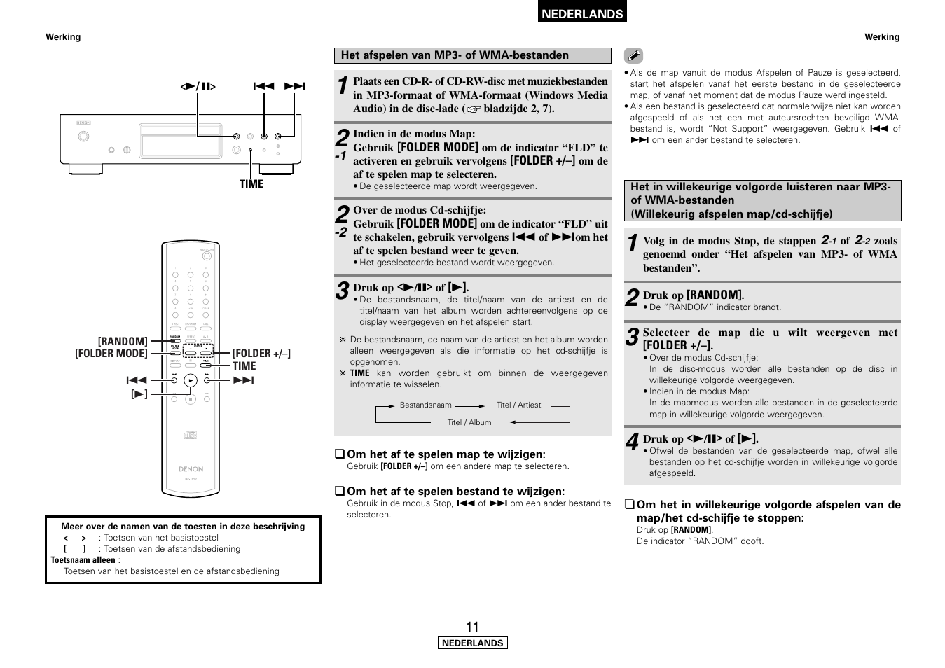 Denon DCD-700AE User Manual | Page 85 / 104