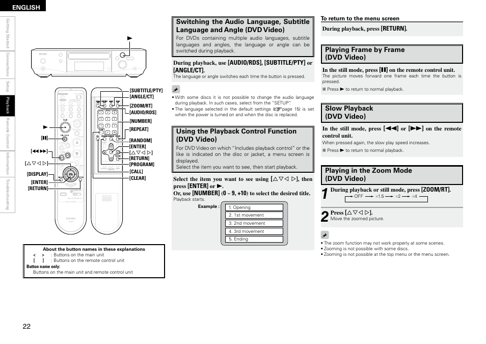 Denon S-102 User Manual | Page 26 / 48