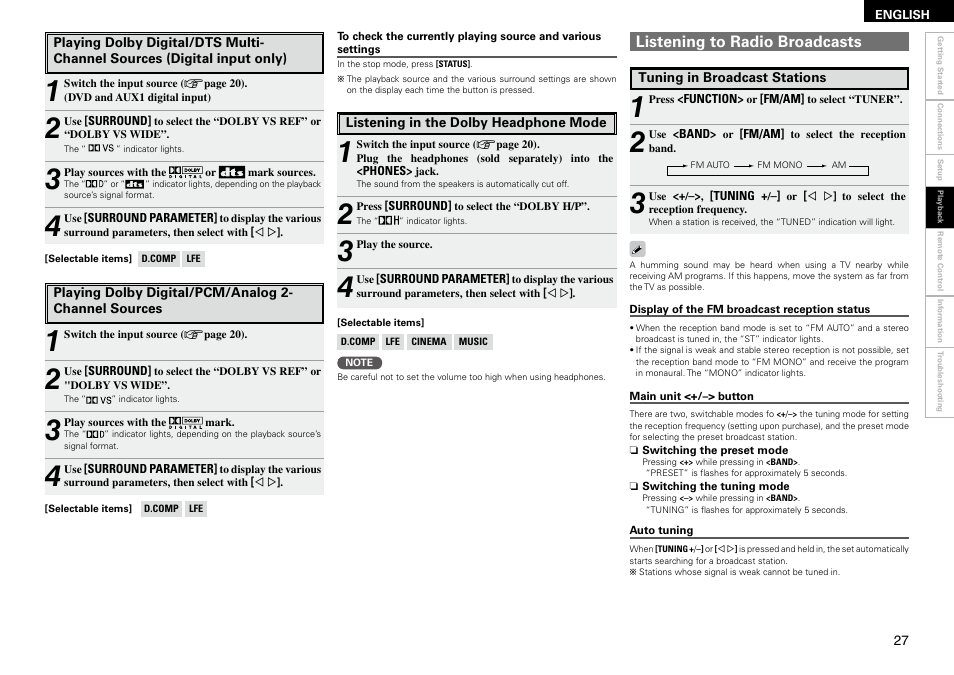 Denon S-102 User Manual | Page 31 / 48