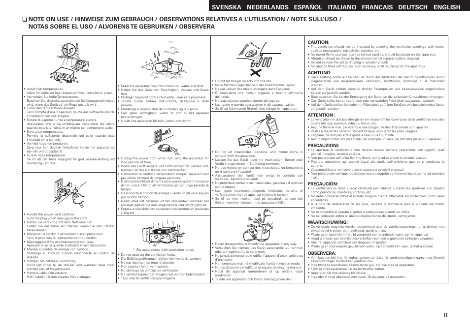 Denon RCD-M37 User Manual | Page 34 / 39