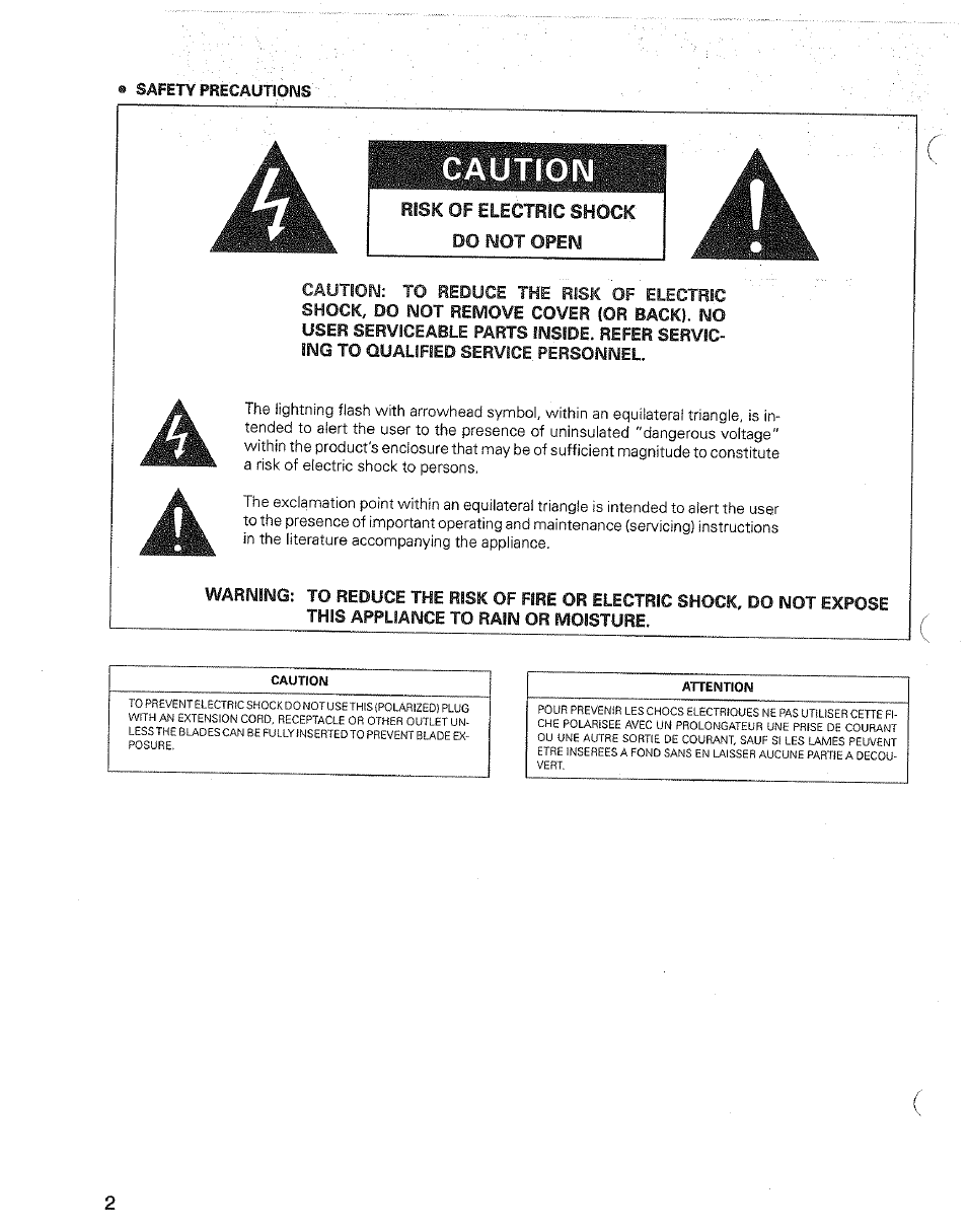 Denon AVR-3600 User Manual | Page 2 / 36