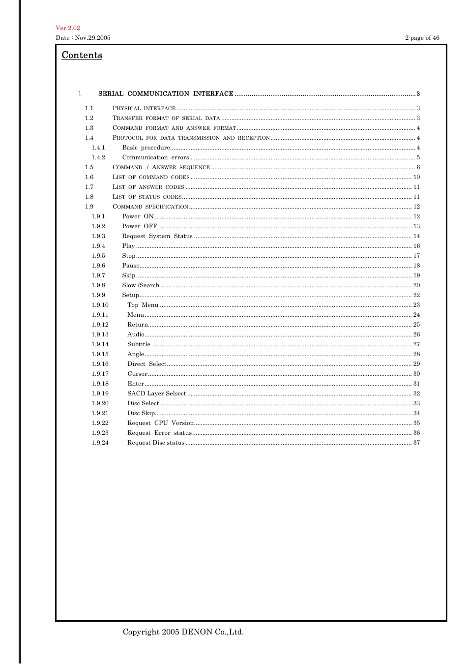 Denon DVD-757 User Manual | Page 2 / 46