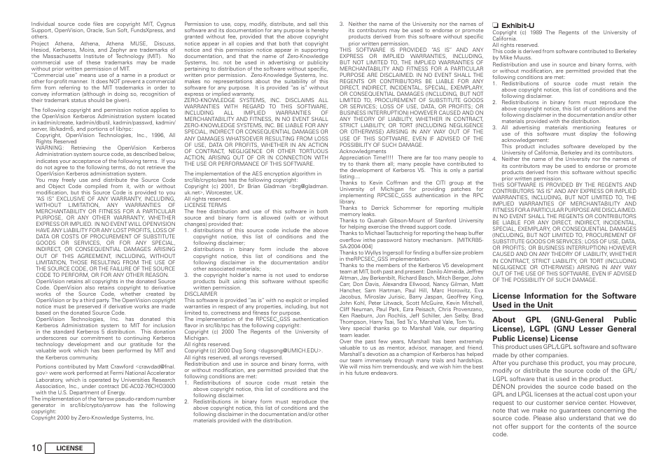 Denon DBP 4010UDCI User Manual | Page 68 / 69