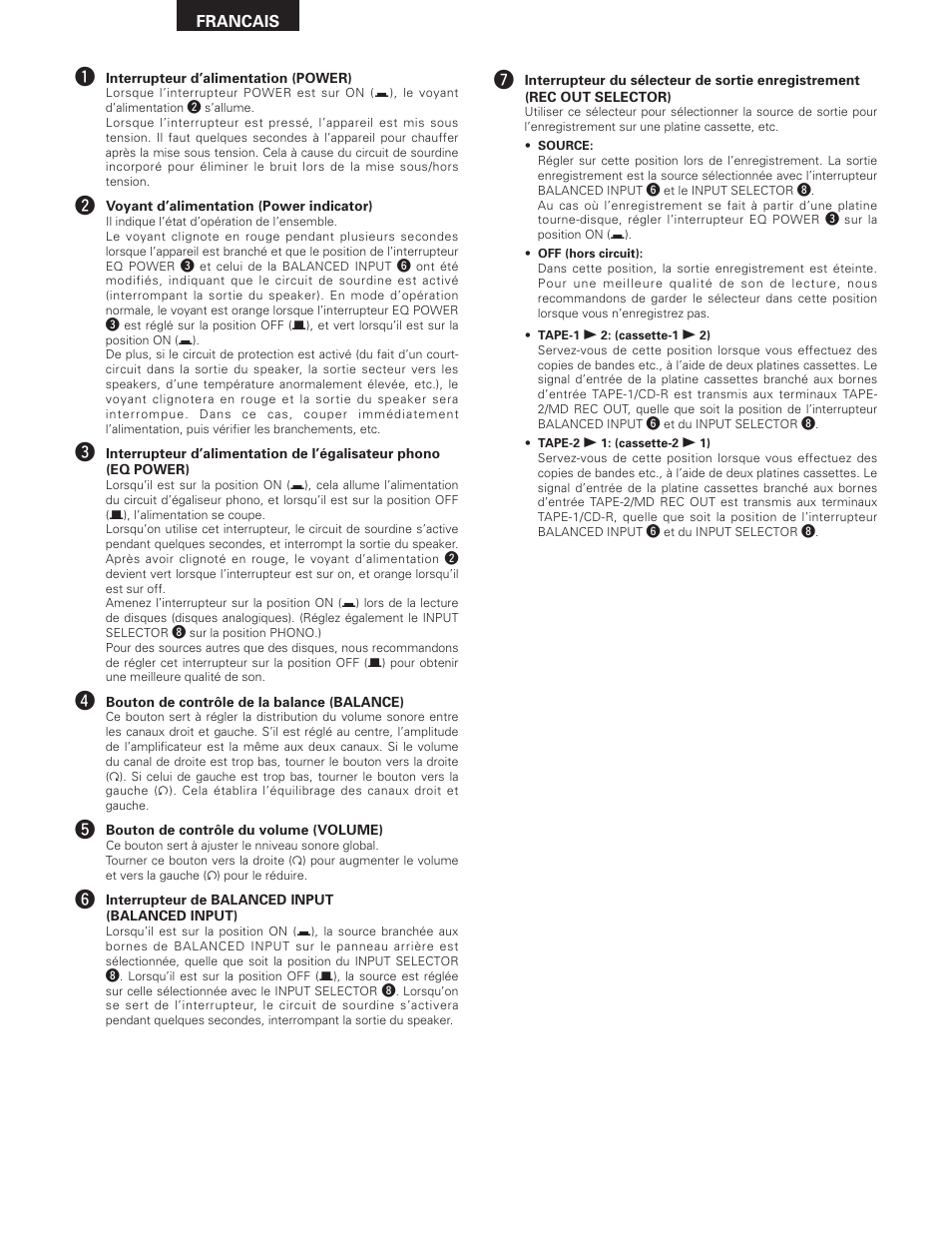 Denon PMA-SA1 User Manual | Page 26 / 76