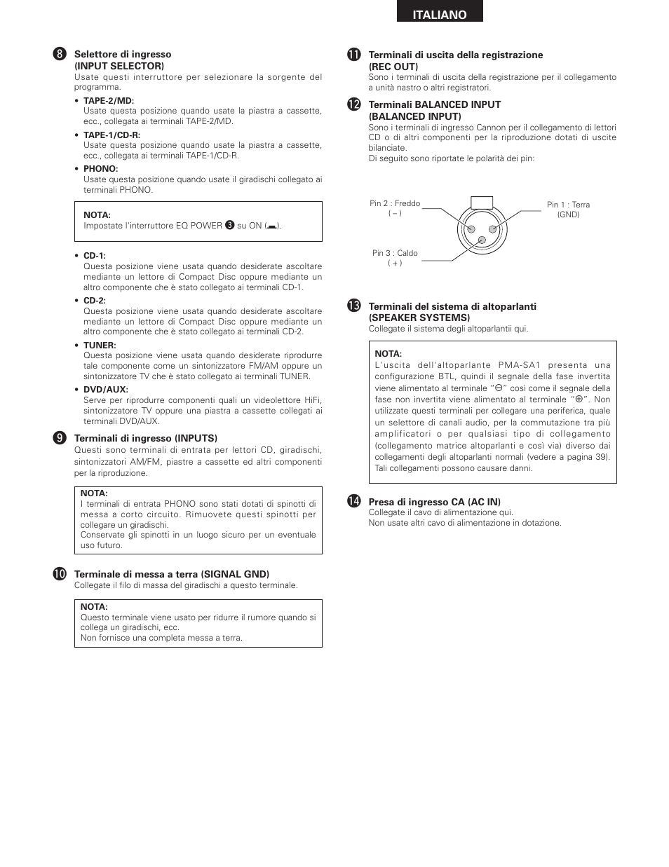 Denon PMA-SA1 User Manual | Page 37 / 76