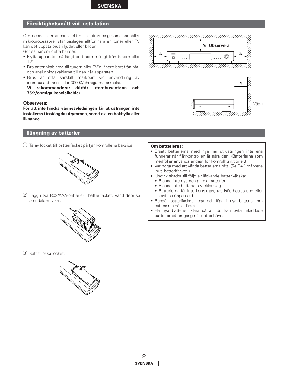 Denon TU-1500AE User Manual | Page 115 / 134