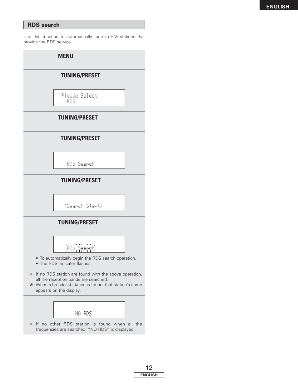 Denon TU-1500AE User Manual | Page 17 / 134