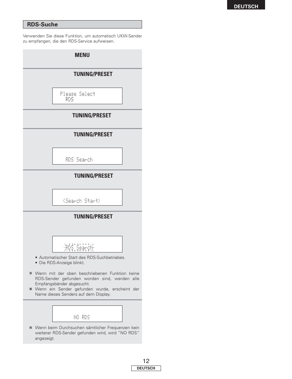 Denon TU-1500AE User Manual | Page 35 / 134