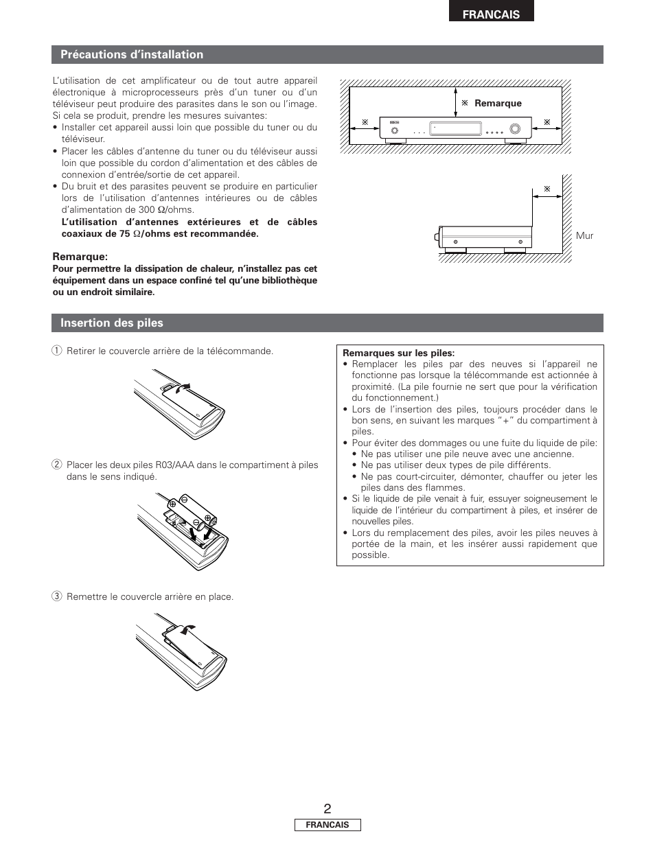 Denon TU-1500AE User Manual | Page 43 / 134
