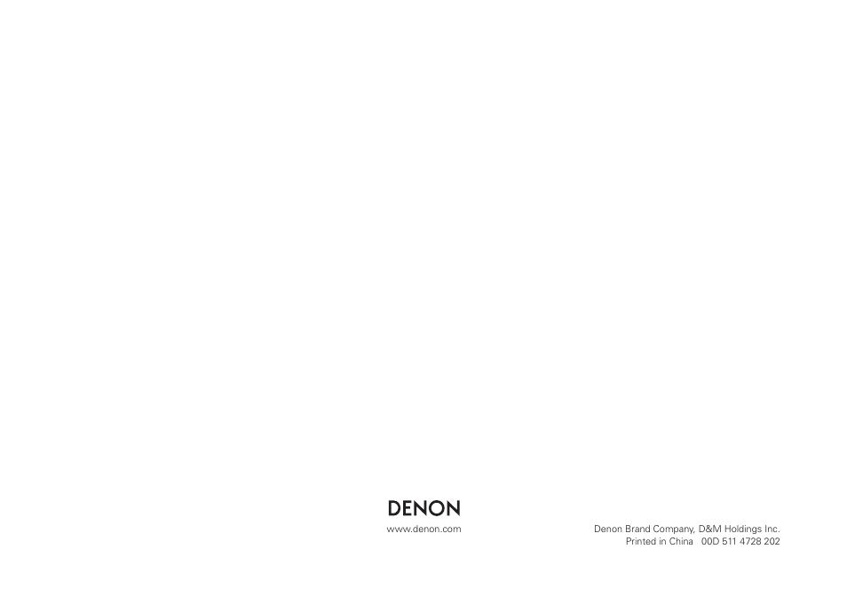 Denon ASD-3N User Manual | Page 35 / 35