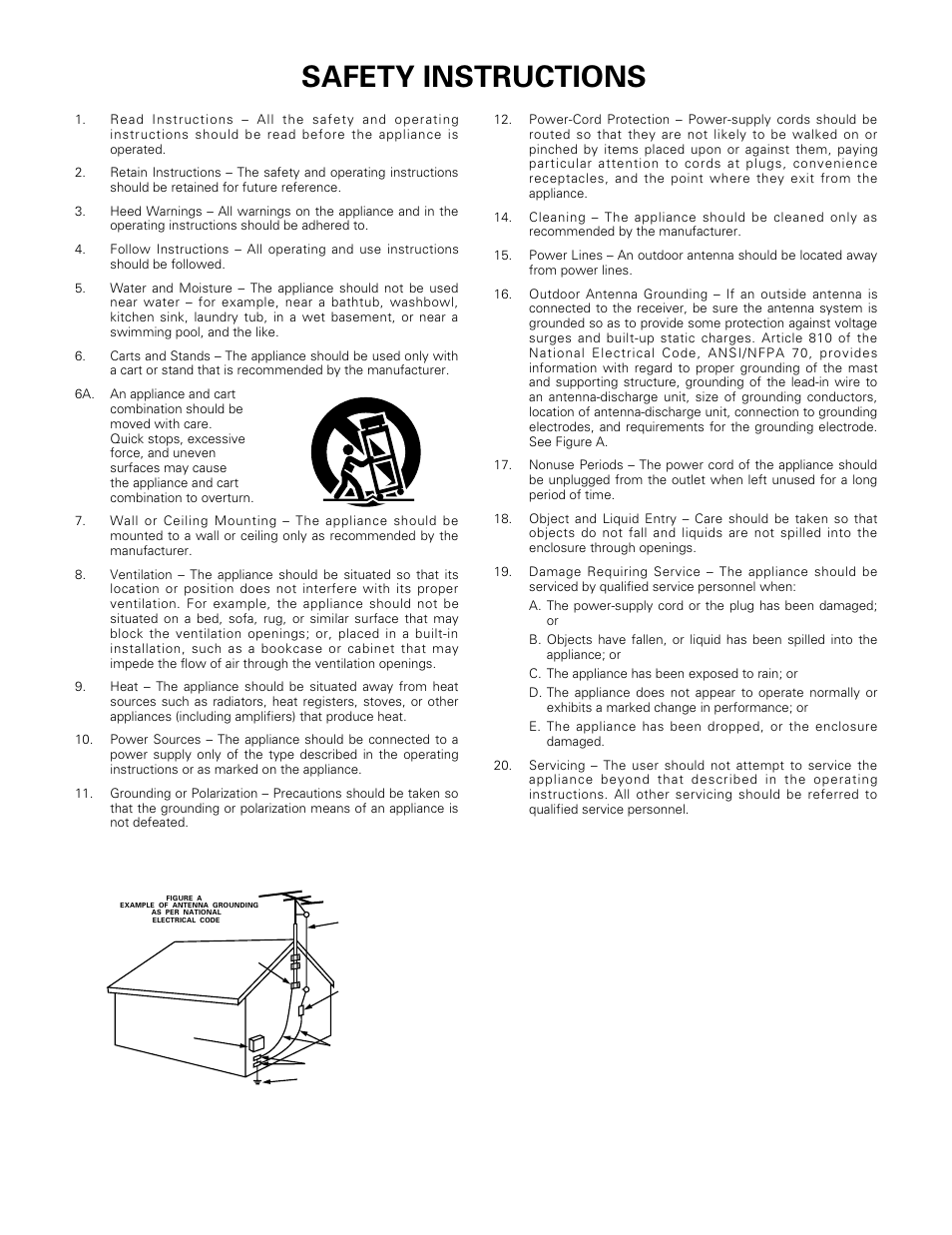 Safety instructions | Denon DRM-555 User Manual | Page 3 / 22