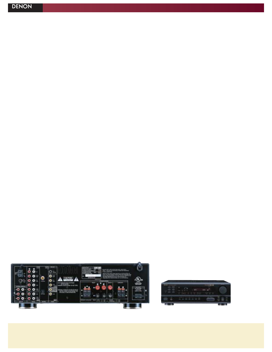 Dht-483dvd | Denon DHT-483DVD User Manual | Page 2 / 2