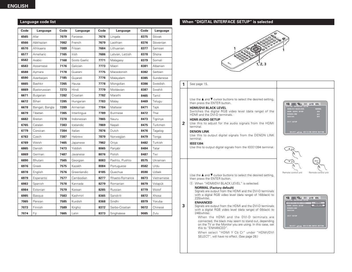 Denon DVD-3910 User Manual | Page 18 / 43