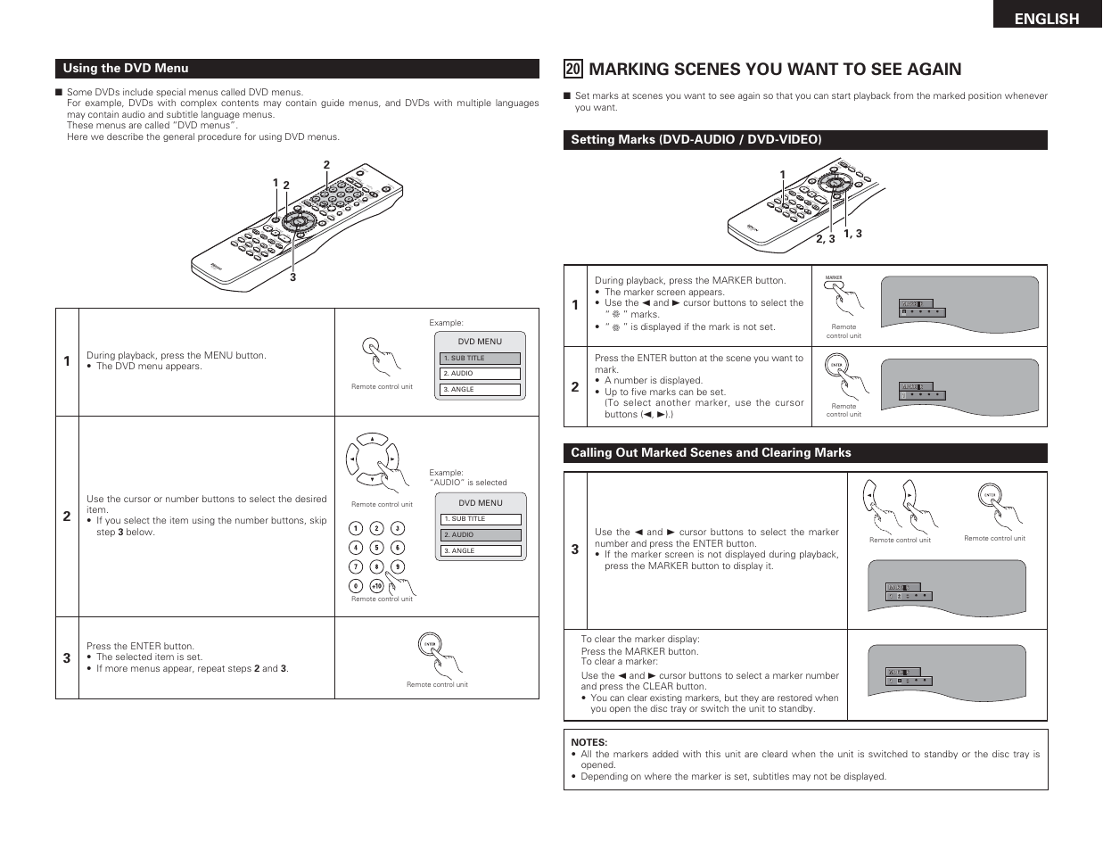 Denon DVD-3910 User Manual | Page 37 / 43