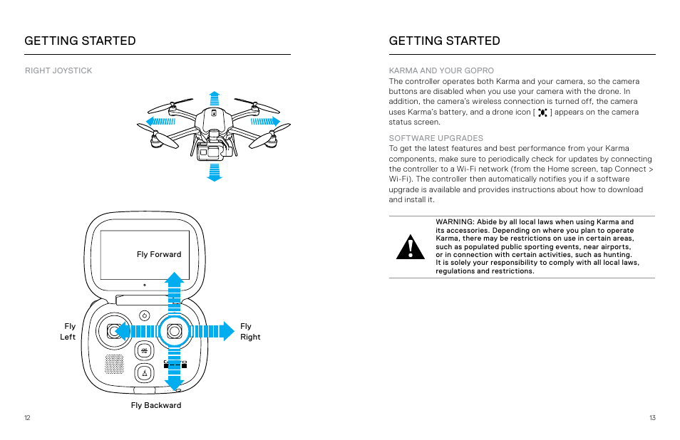 Getting started | GoPro Karma User Manual | Page 7 / 17