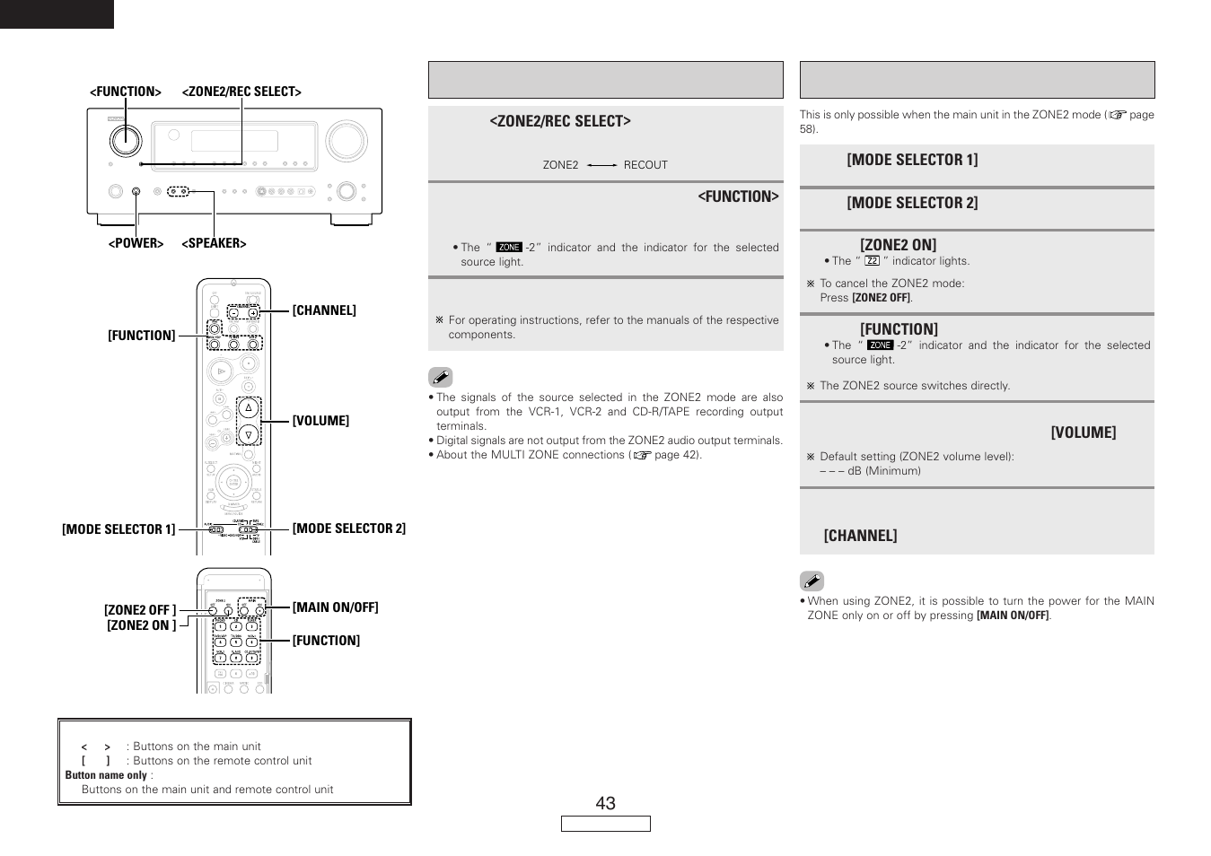 Denon AVR-887 User Manual | Page 46 / 82