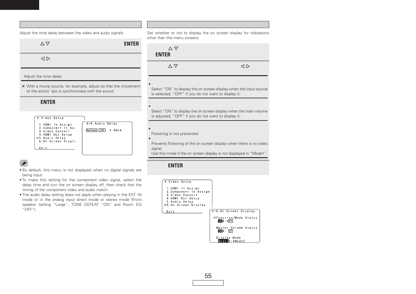 Denon AVR-887 User Manual | Page 58 / 82