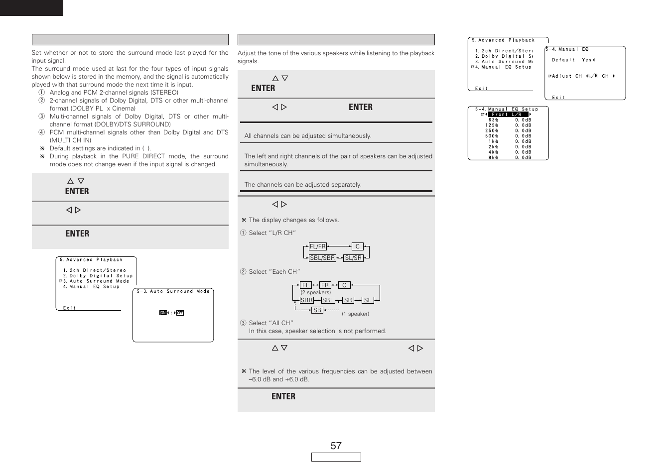 Denon AVR-887 User Manual | Page 60 / 82