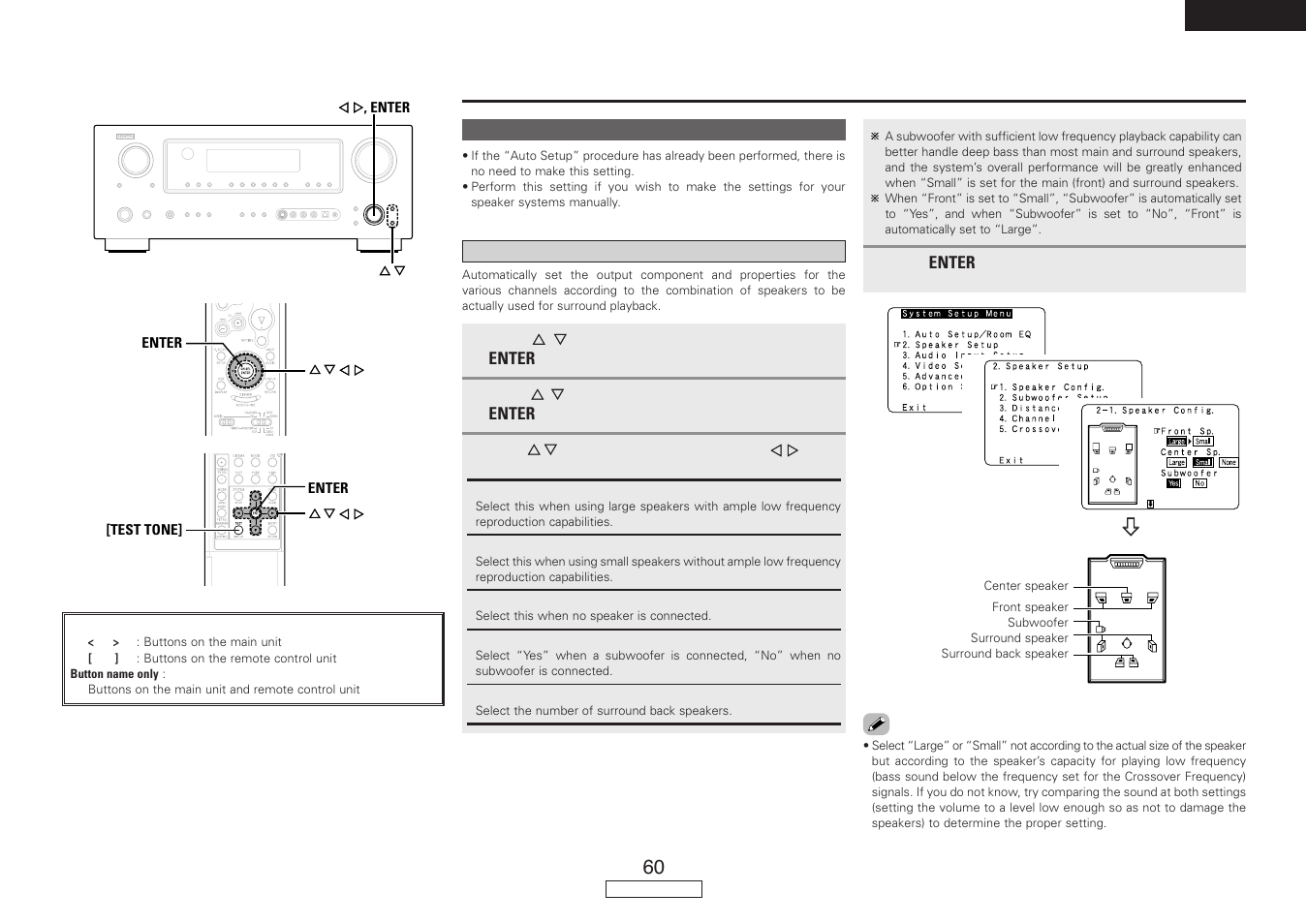 Advanced setup – part 2 | Denon AVR-887 User Manual | Page 63 / 82