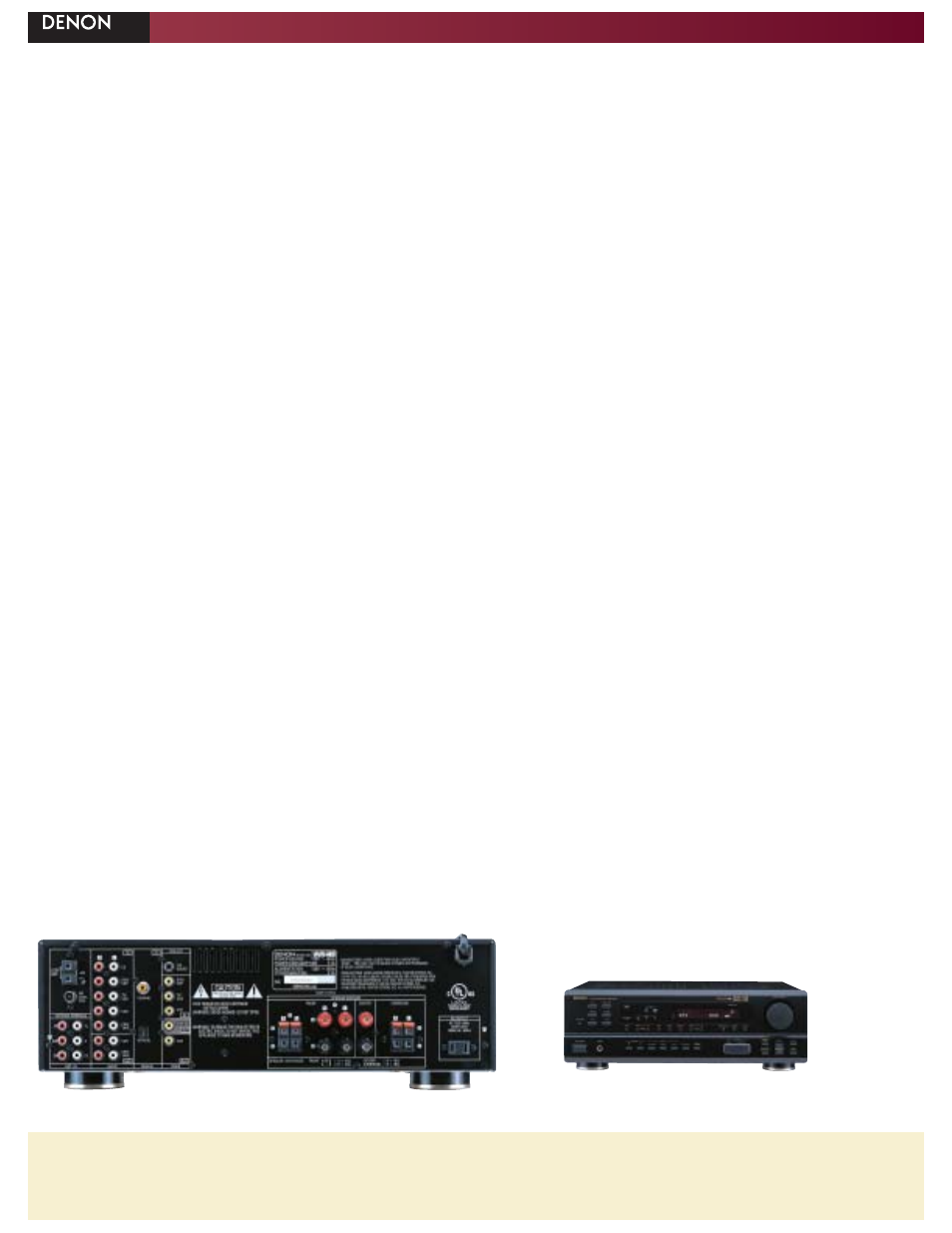 Dht-483xp | Denon DHT-483XP User Manual | Page 2 / 2