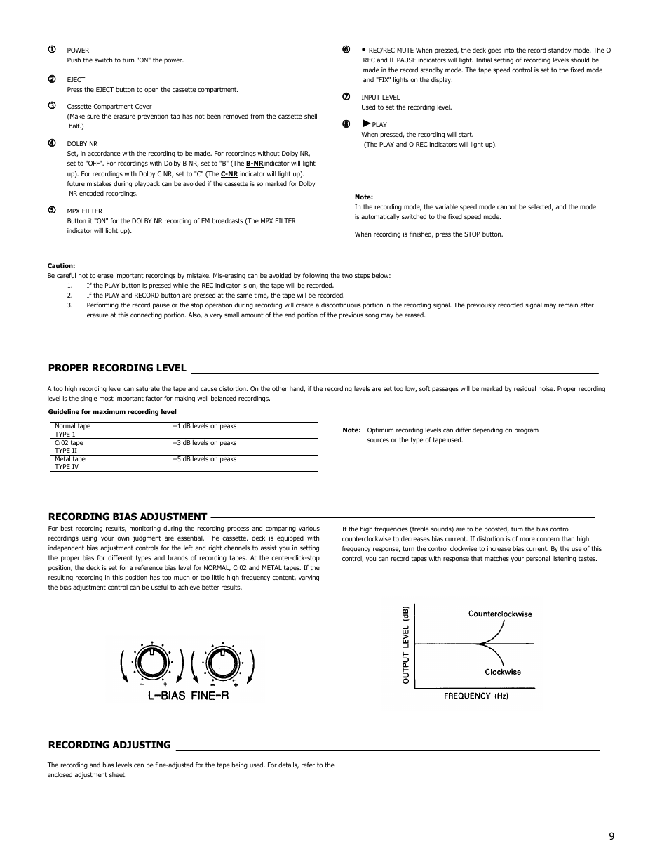 Denon DN-720R User Manual | Page 9 / 14