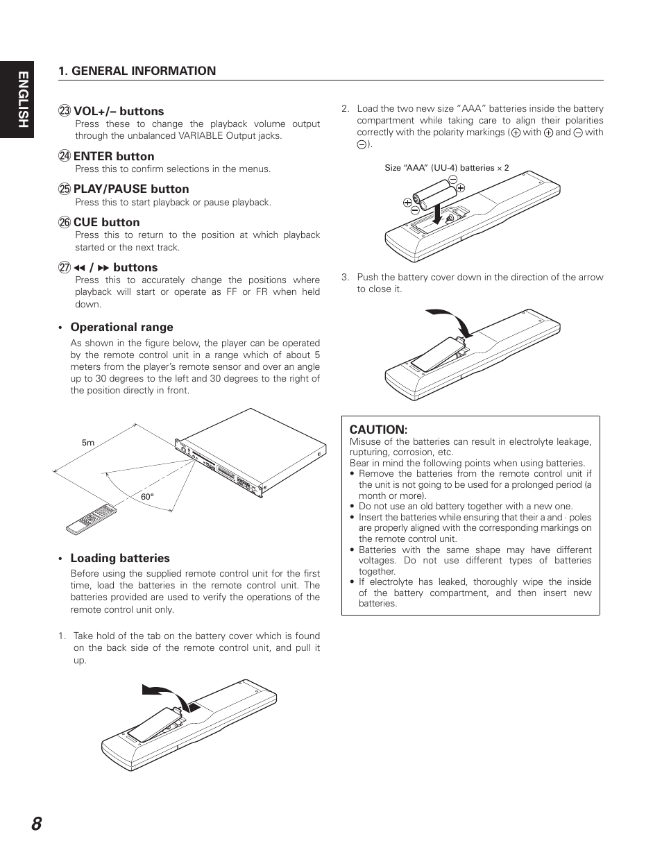 Denon DN-C640 User Manual | Page 16 / 54