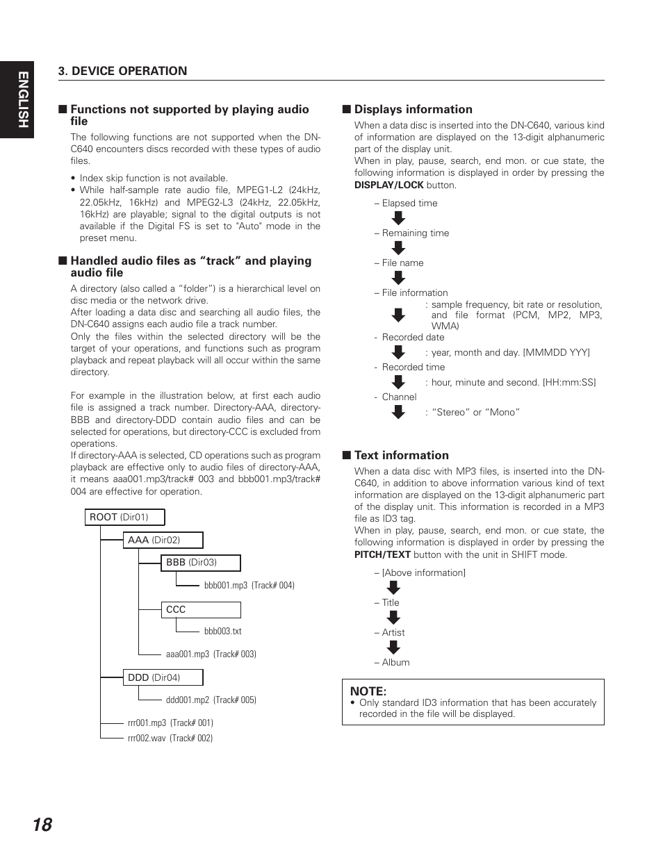 Denon DN-C640 User Manual | Page 26 / 54