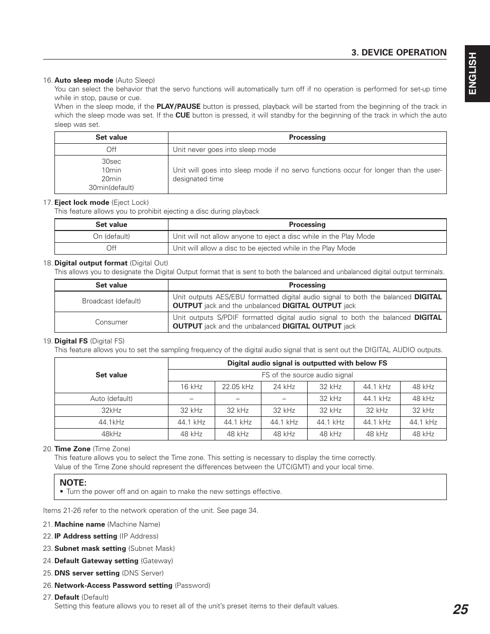 English | Denon DN-C640 User Manual | Page 33 / 54