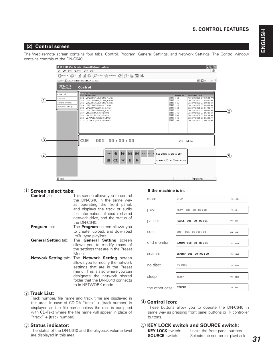 Denon DN-C640 User Manual | Page 39 / 54