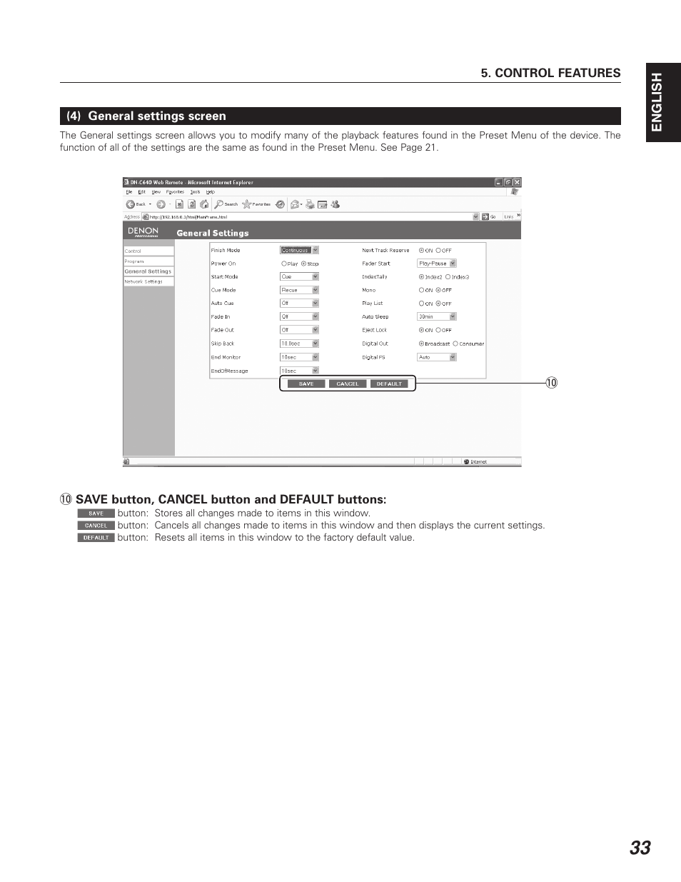 Denon DN-C640 User Manual | Page 41 / 54