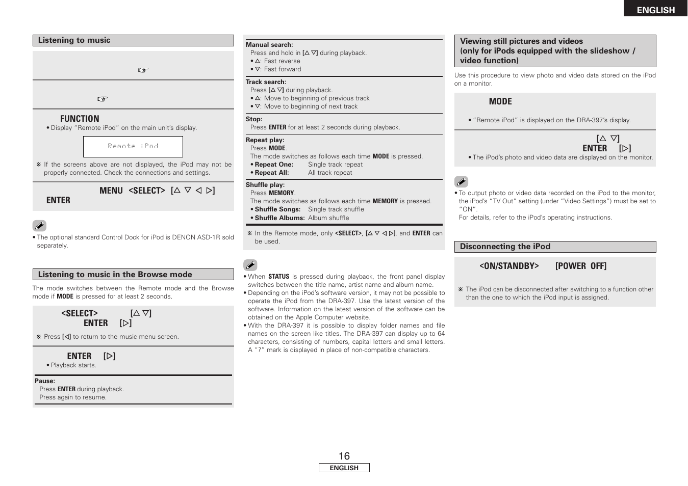 Denon DRA-397 User Manual | Page 19 / 32