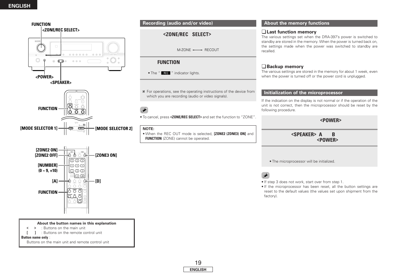 Denon DRA-397 User Manual | Page 22 / 32