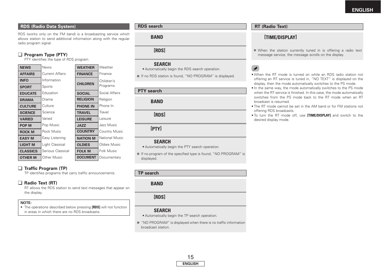 Denon S-81 User Manual | Page 19 / 33
