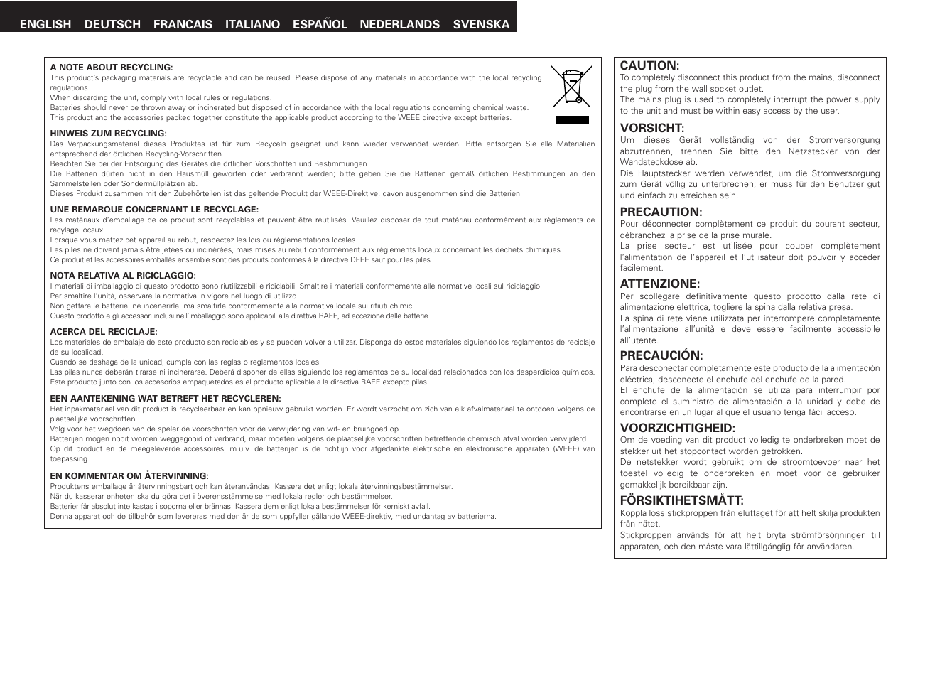 Denon S-81 User Manual | Page 4 / 33