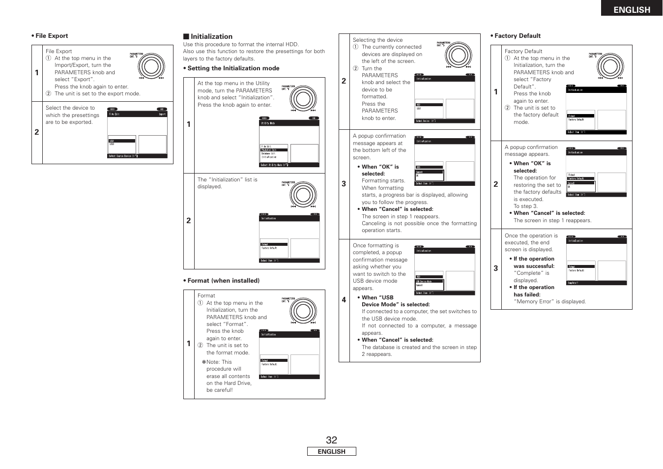English | Denon DN-HS5500 User Manual | Page 37 / 41