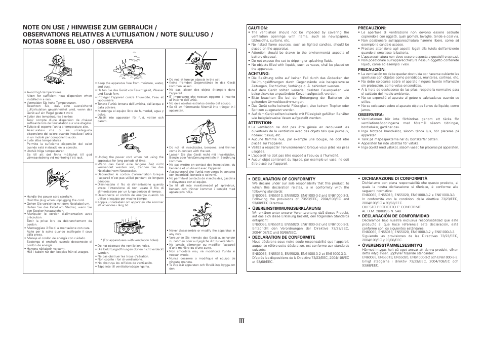 Denon DN-HS5500 User Manual | Page 4 / 41