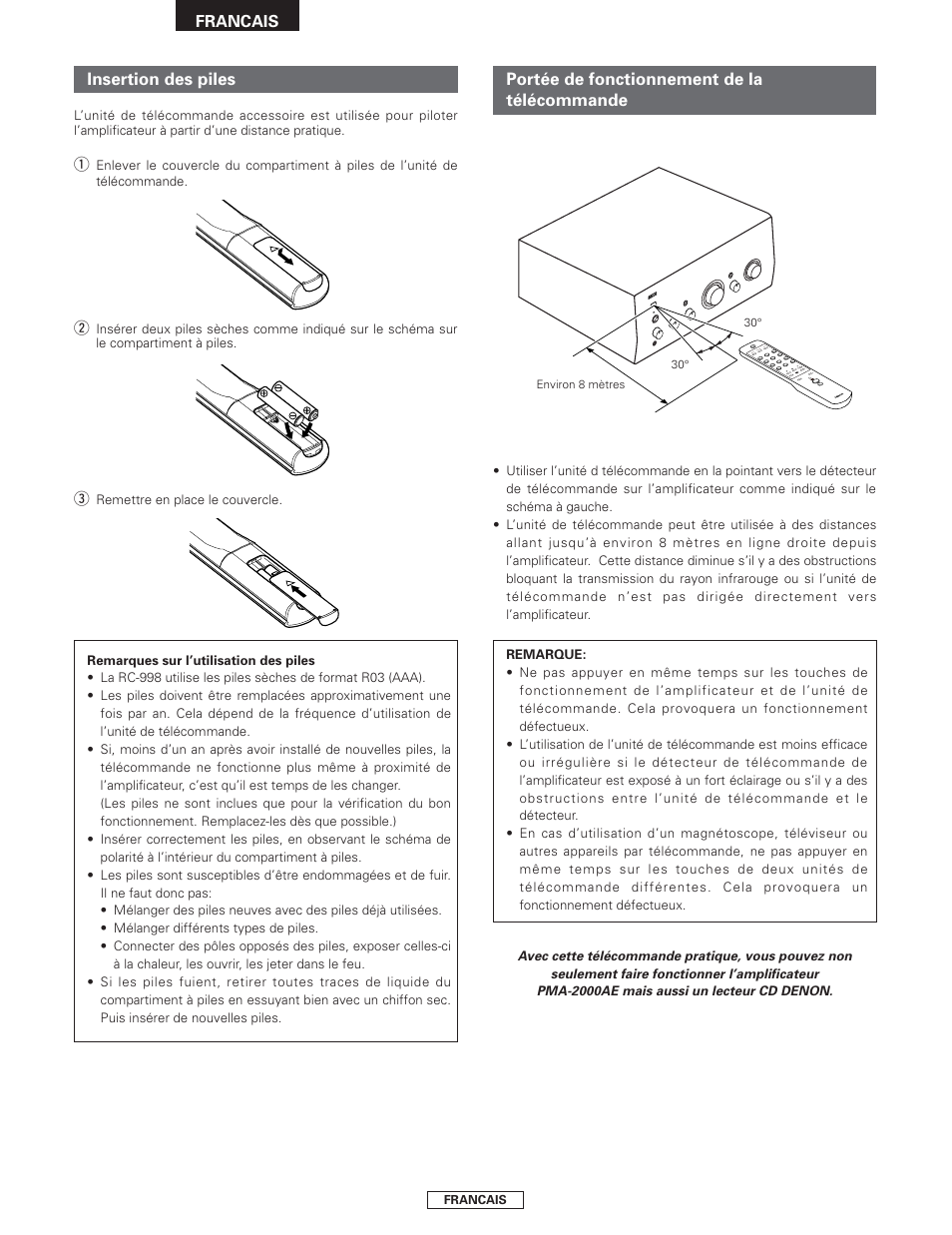 Denon PMA-2000AE User Manual | Page 32 / 90