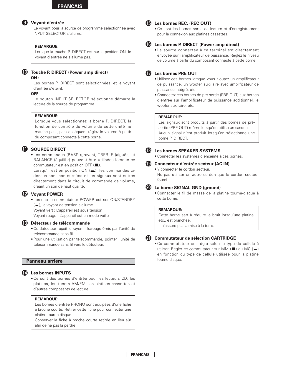 Denon PMA-2000AE User Manual | Page 34 / 90